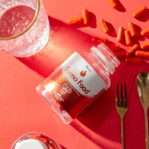 Suplemento Termo Food da Bio Bran em composição vermelha