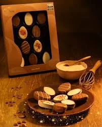 Bombons Cacau Show em composição de confeitaria