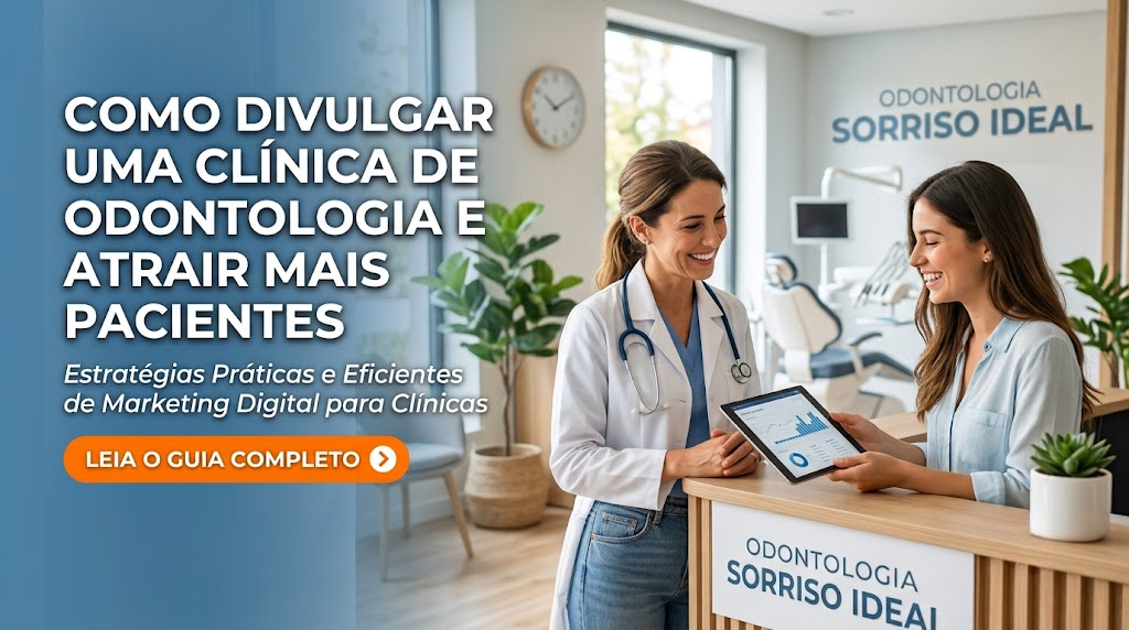 Profissional de clínica odontológica apresentando informações de atendimento a uma paciente
