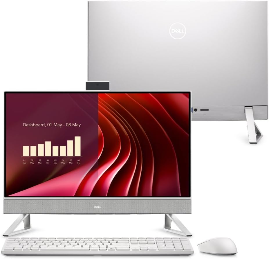 Computador Dell 24 All-in-One EC24250 com tela de 23,8 polegadas