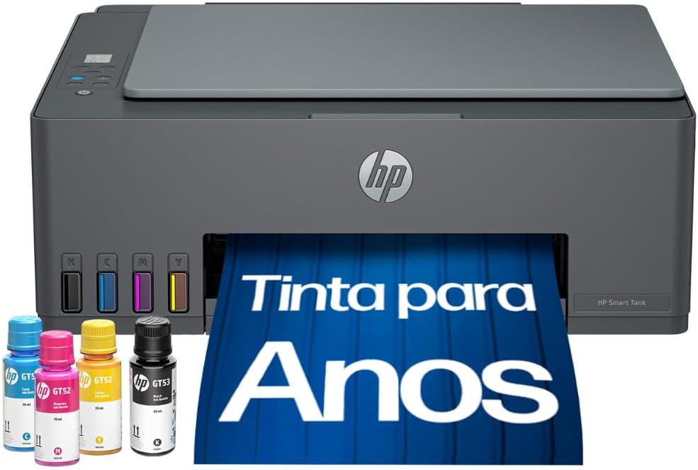 Impressora multifuncional HP Smart Tank 589